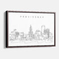 Framed Providence Canvas Print - Main - Light