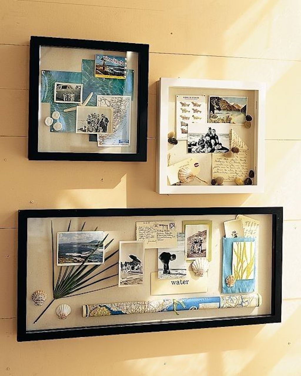 creative ways display travel souvenirs at home shadow boxes trinkets