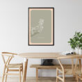 Perfezione - Italian Hand Gesture Wall Art with Kitchen Table