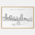 Framed Baltimore Art print - Landscape - Main