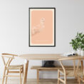 Framed Coffee Art Print - The Italian Way - For Kitchen