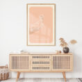 Framed Coffee Art Print - The Italian Way - Living Room