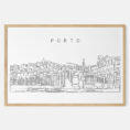 Framed Porto Art print - Landscape - Main
