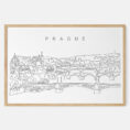 Framed Prague Art print - Landscape - Main