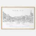 Framed Venice Italy Art print - Landscape - Main