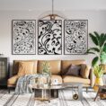 Monstera Leaf Art - Canvas Wall Art - Living Room